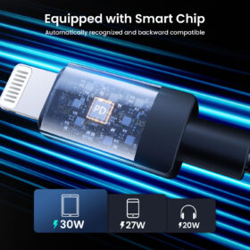 BWOO 27W  TYPE-C TO LIGHTNING DATA CABLE 1M