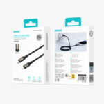 BWOO 27W TYPE-C TO LIGHTNING NYLON BRAIDED DATA CABLE 1M