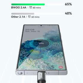 BWOO 3A USB TO TYPE-C BRAIDED CABLE 3M