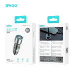 BWOO 43W TYPE-C + USB CAR CHARGER
