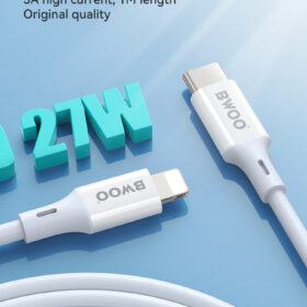 BWOO 65W TYPE-C TO LIGHTNING CABLE 1M