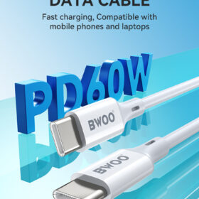 BWOO 65W TYPE-C TO TYPE-C CABLE 1M