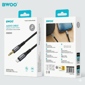 BWOO BO-AUX068 Lightning to 3.5mm Audio Cable 1M