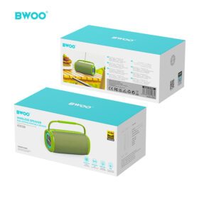 BWOO BO-BS91 Portable Bluetooth Speaker Wireless Stereo Sound Rechargeable Speaker