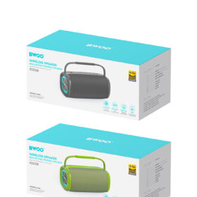 BWOO BO-BS91 Portable Bluetooth Speaker Wireless Stereo Sound Rechargeable Speaker
