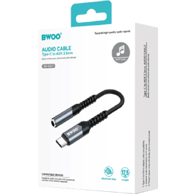 BWOO BO-BZ47 Type-C to Aux Adaptor