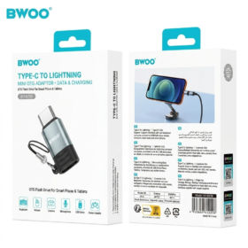 BWOO BO-BZ50 Lightning - Type-C OTG