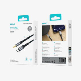 BWOO BO-AUX066  USB-C to 3.5mm Audio Cable 1.2M