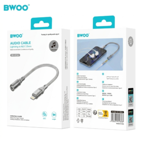 BWOO BO-BZ66 Lightning To Aux Adapter