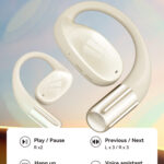 BWOO BO-OS02 True Wireless Bluetooth Earbuds with Bluetooth Connectivity, Premium Sound, Touch Control & USB-C Charging Case