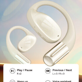 BWOO BO-OS02 True Wireless Bluetooth Earbuds with Bluetooth Connectivity, Premium Sound, Touch Control & USB-C Charging Case
