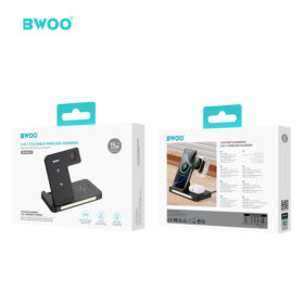 BWOO BO-WL19 BK 3 in 1 Wireless Charger