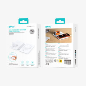 BWOO BO-WL24 Foldable 3 IN 1 Wireless Charger