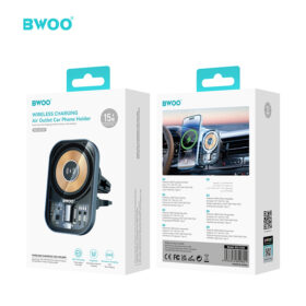 BWOO BO-ZJ129 Wirless Magnetic Airvent Phone Holder