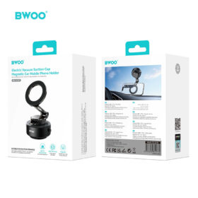 BWOO BO-ZJ139 Car Holder Electric Vacuum Suction Cup Phone Holder