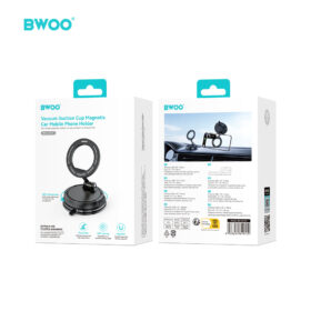 BWOO BO-ZJ155 Car Holder Magnetic Vacuum Suction Cup Phone Holder
