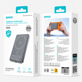 BWOO DGY 10000mAh Fast Charging Power Bank Magnetic Wireless Charger