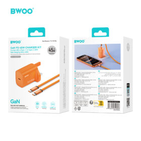 BWOO GAN 45W Fast Charger With 65W C-C cable