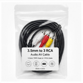 AUX JACK 3.5 to  3RCA 1.5M