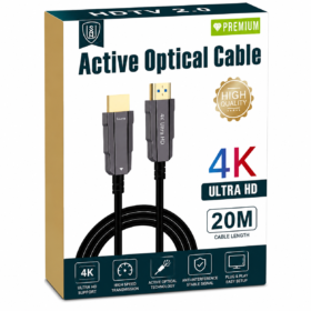 Cable HDTV 4K optical 20M