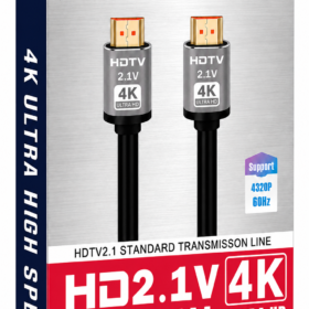 HDMI 2.1 8K Ultra High-Speed Cable – 8K 60Hz / 4K 120Hz HDMI Cable – 1.8M / 3M