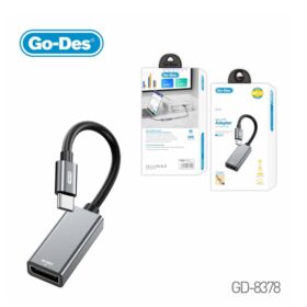 Go-Des GD-8378 USB-C to USB-A Adapter with USB 3.0 High-Speed Data Transfer